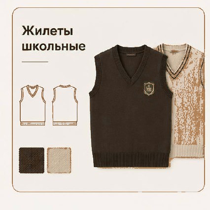 Школьные жилеты — пошив Hazar